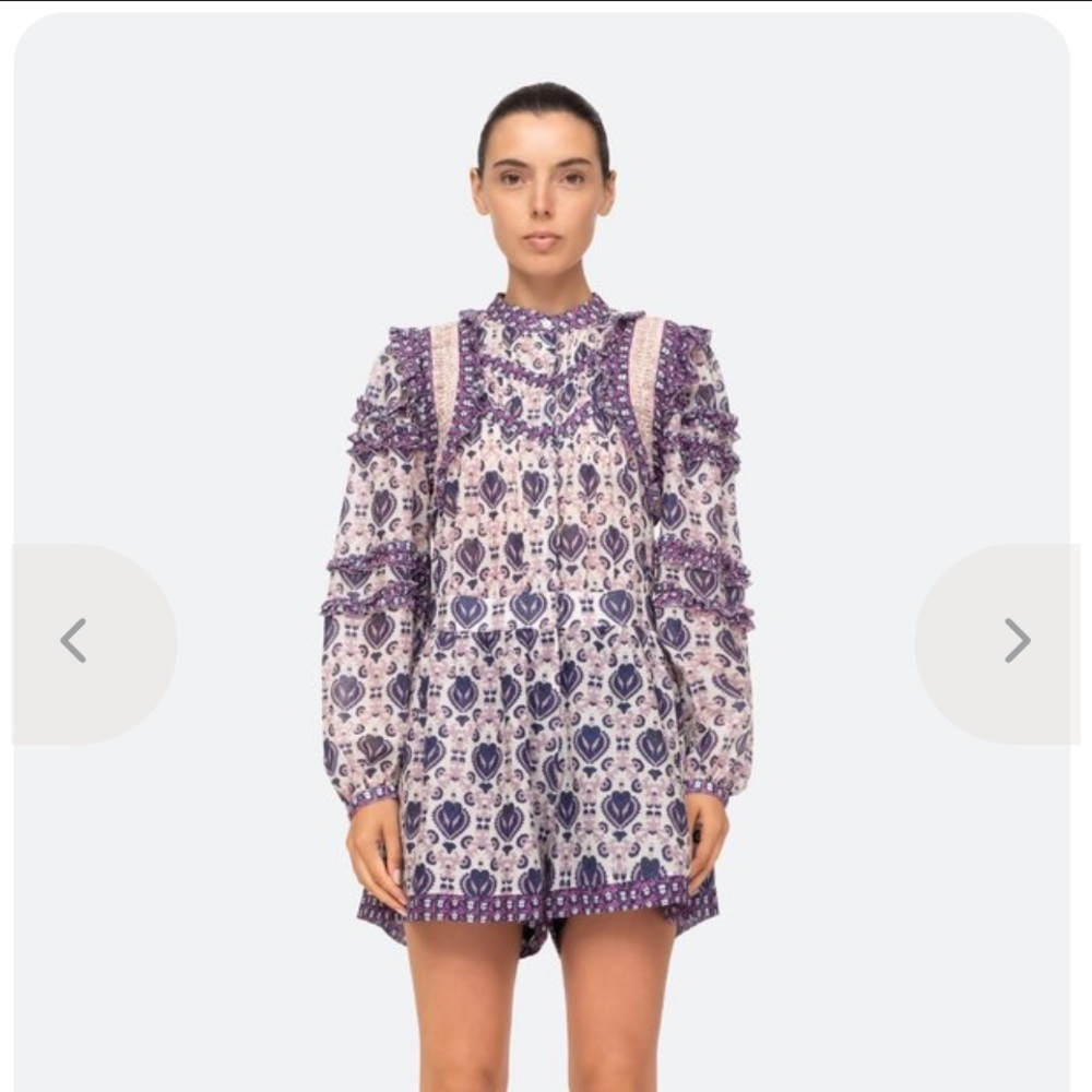 SEA NEW YORK
BRIGITTE ROMPER
$350.00 8 boho spring designer ruffle party casual - Picture 2 of 11